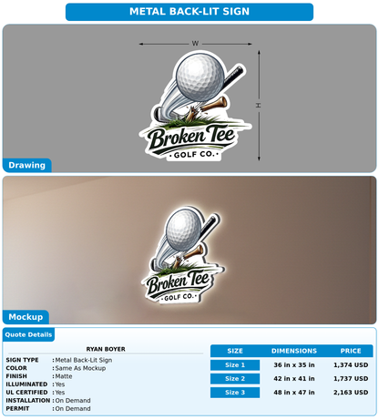 CUSTOM MOCKUP SIGN FOR Ryan Boyer