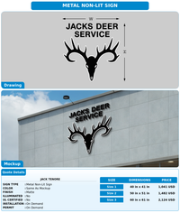 CUSTOM MOCKUP SIGN FOR Jack Tenore