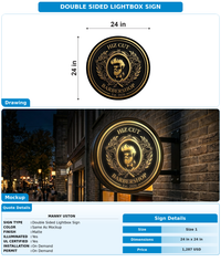 CUSTOM MOCKUP SIGN FOR Manny Uston