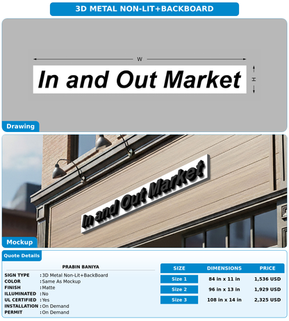 CUSTOM MOCKUP SIGN FOR Prabin Baniya