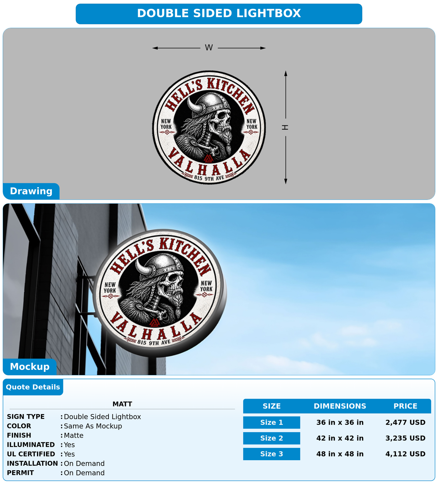 CUSTOM MOCKUP SIGN FOR Matt