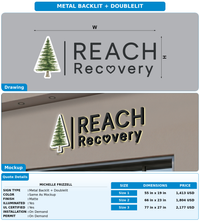 CUSTOM MOCKUP SIGN FOR Michelle Frizzell