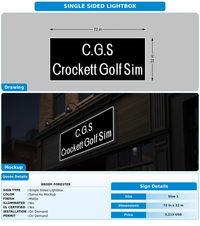 CUSTOM MOCKUP SIGN FOR Brody Forester