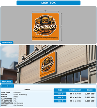 CUSTOM MOCKUP SIGN FOR David