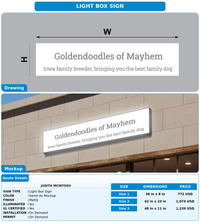 CUSTOM MOCKUP SIGN FOR Judith McIntosh