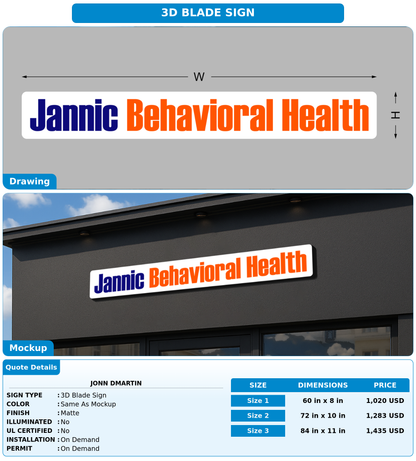 CUSTOM MOCKUP SIGN FOR Jonn DMartin