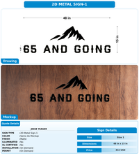 CUSTOM MOCKUP SIGN FOR Jesse yeager