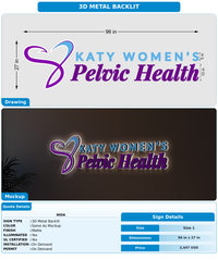 CUSTOM MOCKUP SIGN FOR Nida