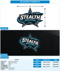 CUSTOM MOCKUP SIGN FOR Christy
