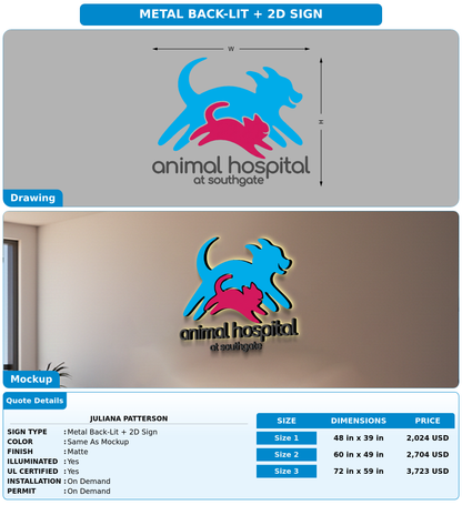CUSTOM MOCKUP SIGN FOR Juliana Patterson