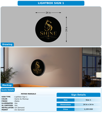 CUSTOM MOCKUP SIGN FOR Moyan Mangalo