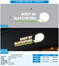 CUSTOM MOCKUP SIGN FOR Crystal Blatchford