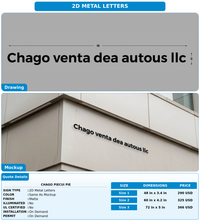 CUSTOM MOCKUP SIGN FOR Chago Piecui Pie