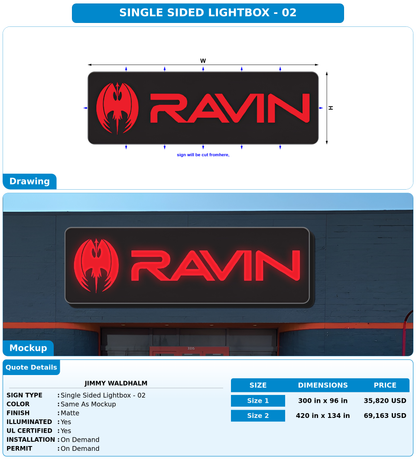 CUSTOM MOCKUP SIGN FOR jimmy waldhalm