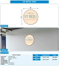 CUSTOM MOCKUP SIGN FOR Nicole Cesario