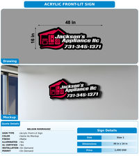 CUSTOM MOCKUP SIGN FOR Nelson Rodriguez