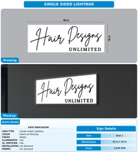 CUSTOM MOCKUP SIGN FOR Kate Marchesini