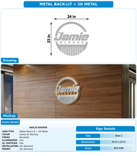 CUSTOM MOCKUP SIGN FOR Kaylie Booher
