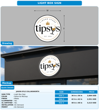 CUSTOM MOCKUP SIGN FOR JASON KYLE COLLINSWORTH