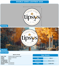 CUSTOM MOCKUP SIGN FOR Becky Styles