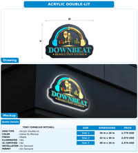 CUSTOM MOCKUP SIGN FOR Tony Cornelius Mitchell