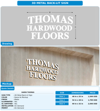 CUSTOM MOCKUP SIGN FOR Karin Thomas