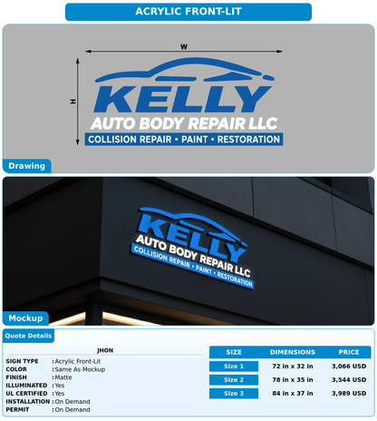 CUSTOM MOCKUP SIGN FOR Jhon