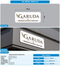 CUSTOM MOCKUP SIGN FOR Abraham David Hansaputra