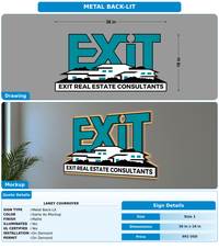 CUSTOM MOCKUP SIGN FOR Laney Cournoyer