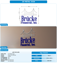 CUSTOM MOCKUP SIGN FOR Judy McClure