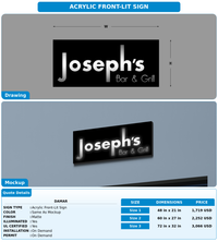 CUSTOM MOCKUP SIGN FOR Damar