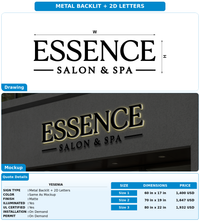 CUSTOM MOCKUP SIGN FOR Yesenia