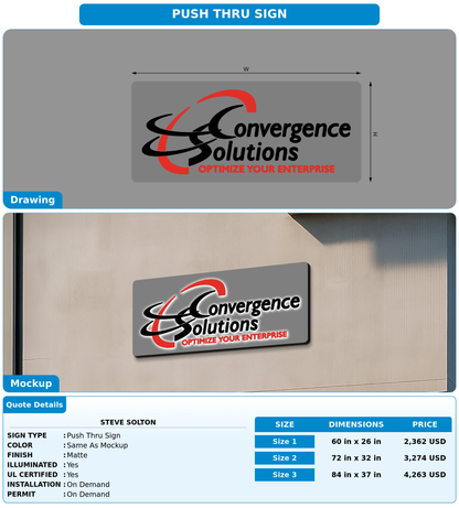 CUSTOM MOCKUP SIGN FOR Steve Solton