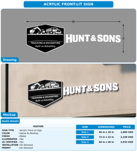 CUSTOM MOCKUP SIGN FOR Heather