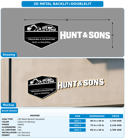 CUSTOM MOCKUP SIGN FOR Heather
