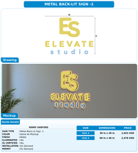 CUSTOM MOCKUP SIGN FOR Henry Sanford