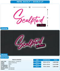CUSTOM MOCKUP SIGN FOR Maycie Goddard
