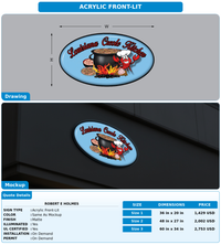 CUSTOM MOCKUP SIGN FOR Robert E Holmes