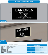 CUSTOM MOCKUP SIGN FOR Jennifer L Wieburg