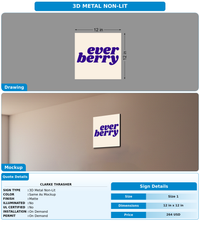 CUSTOM MOCKUP SIGN FOR Clarke Thrasher