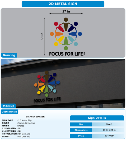 CUSTOM MOCKUP SIGN FOR Stephen walker