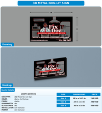 CUSTOM MOCKUP SIGN FOR Joseph Johnson