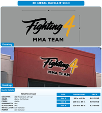 CUSTOM MOCKUP SIGN FOR Renato da Silva