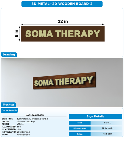 CUSTOM MOCKUP SIGN FOR Matilda Gregor