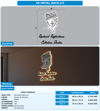 CUSTOM MOCKUP SIGN FOR Tessa Gonzalez