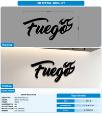 CUSTOM MOCKUP SIGN FOR Kevin Weschler