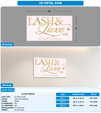 CUSTOM MOCKUP SIGN FOR D’leah Brentz