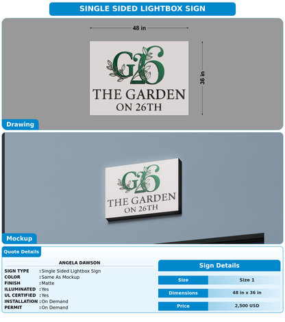 CUSTOM MOCKUP SIGN FOR Angela Dawson