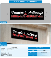 CUSTOM MOCKUP SIGN FOR AJ  ROTONDE