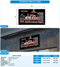 CUSTOM MOCKUP SIGN FOR Joseph Johnson
